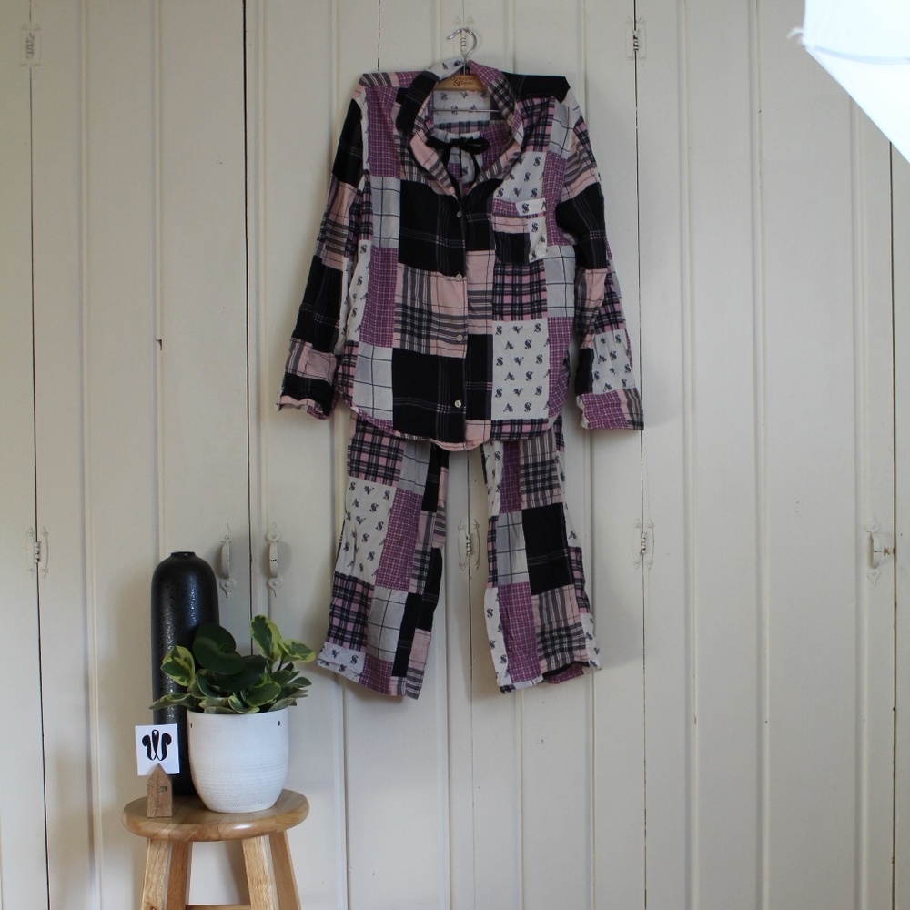 Victoria's Secret Flannel Pajama Set